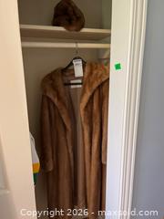 MaxSold Auction: Woodley's Mink Coat with Matching Hat - Kingston (Ontario, Canada) PARTNER MANAGED Downsizing Online Auction - Sunnyside Road