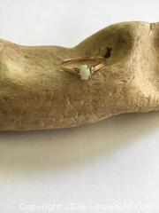 MaxSold Auction: 10 Karat Gold Opal and Diamond Ring - Saanich (British Columbia, Canada) SELLER MANAGED Reseller Online Auction - Old West Saanich Road