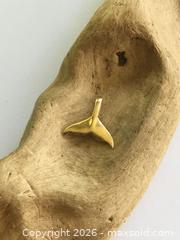 MaxSold Auction: 14 Karat Gold Whale Tail Pendant  - Saanich (British Columbia, Canada) SELLER MANAGED Reseller Online Auction - Old West Saanich Road