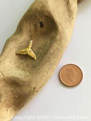 MaxSold Auction: 14 Karat Gold Whale Tail Pendant  - Saanich (British Columbia, Canada) SELLER MANAGED Reseller Online Auction - Old West Saanich Road