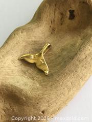 MaxSold Auction: 14 Karat Gold Whale Tail Pendant  - Saanich (British Columbia, Canada) SELLER MANAGED Reseller Online Auction - Old West Saanich Road