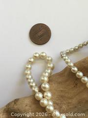 MaxSold Auction: Antique Saltwater Pearl Necklace 10 Karat White Gold  - Saanich (British Columbia, Canada) SELLER MANAGED Reseller Online Auction - Old West Saanich Road