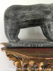 MaxSold Auction: Soapstone Bear and Seal Carving Signed - Saanich (British Columbia, Canada) SELLER MANAGED Reseller Online Auction - Old West Saanich Road