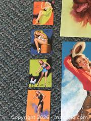 MaxSold Auction: Vintage 1950's Original Pin Up Litho Prints And Cards - Saanich (British Columbia, Canada) SELLER MANAGED Reseller Online Auction - Old West Saanich Road