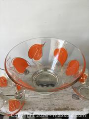 MaxSold Auction: Vintage Glass Serving Set  - Saanich (British Columbia, Canada) SELLER MANAGED Reseller Online Auction - Old West Saanich Road