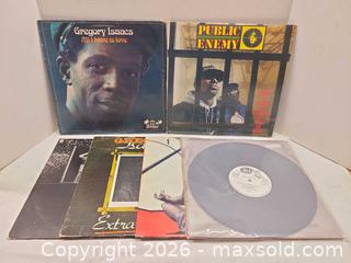 MaxSold Auction: 6x 12" Vinyl Records by Gregory Isaacs, Public Enemy & More - Toronto (Ontario, Canada) PARTNER MANAGED Reseller Online Auction - Queen Street West