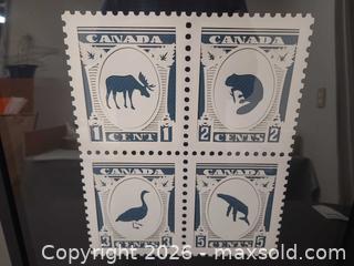 MaxSold Auction: Framed Signed Canadian Wildlife Stamp Cut-Paper Art (Medium) 1/1 - Toronto (Ontario, Canada) PARTNER MANAGED Reseller Online Auction - Queen Street West