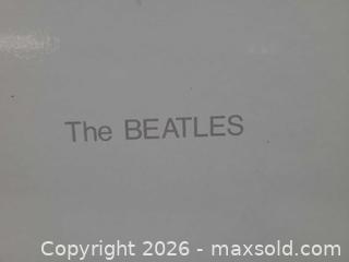 MaxSold Auction: The Beatles 12" LP Greatest Hits Compilation / Studio Album and the White Album - Toronto (Ontario, Canada) PARTNER MANAGED Reseller Online Auction - Queen Street West