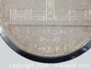 MaxSold Auction: 1939 Canada Silver Dollar Coin - Langford (British Columbia, Canada) PARTNER MANAGED Downsizing Online Auction - Glen Lake Road