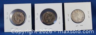 MaxSold Auction: 1942, 1950, 1953 Silver Canadian Quarter - Langford (British Columbia, Canada) PARTNER MANAGED Downsizing Online Auction - Glen Lake Road