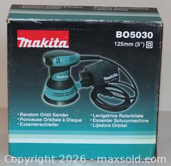 MaxSold Auction: Makita B06030 Orbital Sander - Langford (British Columbia, Canada) PARTNER MANAGED Downsizing Online Auction - Glen Lake Road