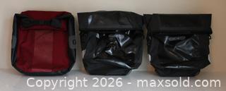 MaxSold Auction: Pair Black Ortlieb Back Roller City Rear Bike Pannier  - Langford (British Columbia, Canada) PARTNER MANAGED Downsizing Online Auction - Glen Lake Road