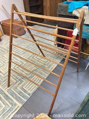 MaxSold Auction: Antique Drying Rack  - Webster (New York, USA) PARTNER MANAGED Estate Sale Online Auction - North Avenue