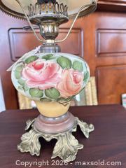 MaxSold Auction: Antique Rose Parlor Lamp - Webster (New York, USA) PARTNER MANAGED Estate Sale Online Auction - North Avenue