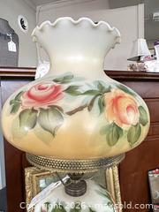 MaxSold Auction: Antique Rose Parlor Lamp - Webster (New York, USA) PARTNER MANAGED Estate Sale Online Auction - North Avenue