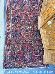 MaxSold Auction: Antique Wool Area Rug 2 x 4' - Webster (New York, USA) PARTNER MANAGED Estate Sale Online Auction - North Avenue