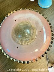 MaxSold Auction: Art Deco Pink Ceiling Light - Webster (New York, USA) PARTNER MANAGED Estate Sale Online Auction - North Avenue