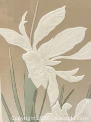 MaxSold Auction: Art:  Iris - Embossed Serigraph - David Allgood - Webster (New York, USA) PARTNER MANAGED Estate Sale Online Auction - North Avenue