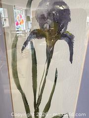 MaxSold Auction: Art:  Iris Watercolor - Webster (New York, USA) PARTNER MANAGED Estate Sale Online Auction - North Avenue