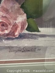 MaxSold Auction: Art: Watercolor - Roses in Vase - Wayne Iredale - Webster (New York, USA) PARTNER MANAGED Estate Sale Online Auction - North Avenue