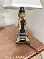 MaxSold Auction: Black Gold Accent Lamp - Webster (New York, USA) PARTNER MANAGED Estate Sale Online Auction - North Avenue