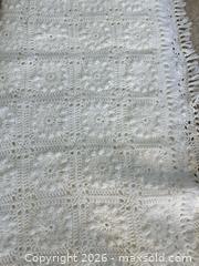 MaxSold Auction: Crocheted Bed Spread Blanket - Webster (New York, USA) PARTNER MANAGED Estate Sale Online Auction - North Avenue