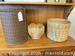 MaxSold Auction: Farmhouse Baskets  - Webster (New York, USA) PARTNER MANAGED Estate Sale Online Auction - North Avenue
