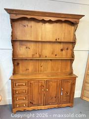 MaxSold Auction: Farmhouse Habersham Plantation Hutch - Webster (New York, USA) PARTNER MANAGED Estate Sale Online Auction - North Avenue