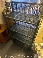 MaxSold Auction: Green Wicker Shelf - Webster (New York, USA) PARTNER MANAGED Estate Sale Online Auction - North Avenue