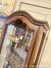 MaxSold Auction: Hammary Curio Cabinet with Drawers - Webster (New York, USA) PARTNER MANAGED Estate Sale Online Auction - North Avenue