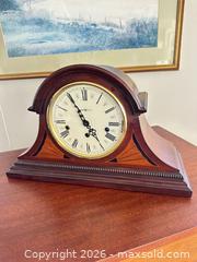 MaxSold Auction: Howard Miller Mantel Clock - Webster (New York, USA) PARTNER MANAGED Estate Sale Online Auction - North Avenue