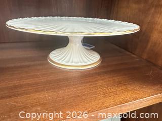 MaxSold Auction: Lenox Pedestal Cake Stand  - Webster (New York, USA) PARTNER MANAGED Estate Sale Online Auction - North Avenue