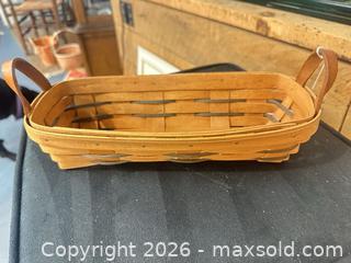 MaxSold Auction: Longaberger Signed Basket - Webster (New York, USA) PARTNER MANAGED Estate Sale Online Auction - North Avenue