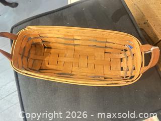 MaxSold Auction: Longaberger Signed Basket - Webster (New York, USA) PARTNER MANAGED Estate Sale Online Auction - North Avenue