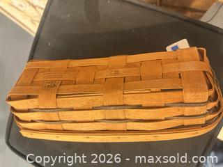 MaxSold Auction: Longaberger Signed Basket - Webster (New York, USA) PARTNER MANAGED Estate Sale Online Auction - North Avenue