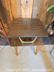 MaxSold Auction: MCM Formica Boomerang End Table - Webster (New York, USA) PARTNER MANAGED Estate Sale Online Auction - North Avenue