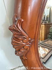 MaxSold Auction: Ornate Oval Framed Wood Mirror - Webster (New York, USA) PARTNER MANAGED Estate Sale Online Auction - North Avenue