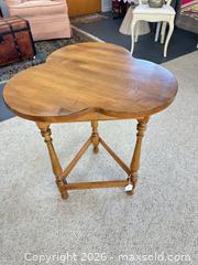 MaxSold Auction: Vintage Ethan Allen Cloverleaf Table  - Webster (New York, USA) PARTNER MANAGED Estate Sale Online Auction - North Avenue