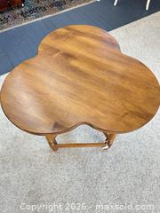 MaxSold Auction: Vintage Ethan Allen Cloverleaf Table  - Webster (New York, USA) PARTNER MANAGED Estate Sale Online Auction - North Avenue