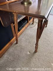 MaxSold Auction: Vintage Formica Top Drop Leaf Table - Versatile - Webster (New York, USA) PARTNER MANAGED Estate Sale Online Auction - North Avenue