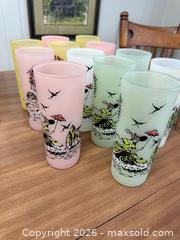 MaxSold Auction: Vintage Libbey Southern Belle Highball Iced Tea Glasses - Webster (New York, USA) PARTNER MANAGED Estate Sale Online Auction - North Avenue