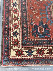 MaxSold Auction: Vintage Sarouk Wool Area Rug  - Webster (New York, USA) PARTNER MANAGED Estate Sale Online Auction - North Avenue