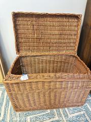 MaxSold Auction: Wicker Trunk - Webster (New York, USA) PARTNER MANAGED Estate Sale Online Auction - North Avenue