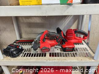 MaxSold Auction: Craftsman Circular Saw and Trimmer   - Oshawa (Ontario, Canada) PARTNER MANAGED Downsizing Online Auction - Somerville Street
