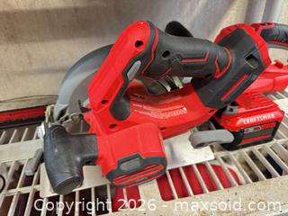 MaxSold Auction: Craftsman Circular Saw and Trimmer   - Oshawa (Ontario, Canada) PARTNER MANAGED Downsizing Online Auction - Somerville Street