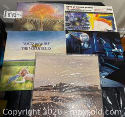 MaxSold Auction: Five Moody Blues Vinyl Albums  - Oshawa (Ontario, Canada) PARTNER MANAGED Downsizing Online Auction - Somerville Street