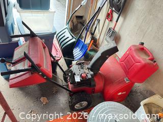 MaxSold Auction: Mastercraft Snow Blower  - Oshawa (Ontario, Canada) PARTNER MANAGED Downsizing Online Auction - Somerville Street