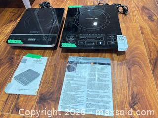 MaxSold Auction: Salton Model # 1562 and Kuraidori Model #3834W374 Pair of Portable Induction Cooktops - Oshawa (Ontario, Canada) PARTNER MANAGED Downsizing Online Auction - Somerville Street