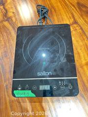 MaxSold Auction: Salton Model # 1562 and Kuraidori Model #3834W374 Pair of Portable Induction Cooktops - Oshawa (Ontario, Canada) PARTNER MANAGED Downsizing Online Auction - Somerville Street