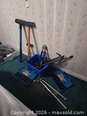 MaxSold Auction: Sledges, Crowbars, Torch Wrench - Oshawa (Ontario, Canada) PARTNER MANAGED Downsizing Online Auction - Somerville Street